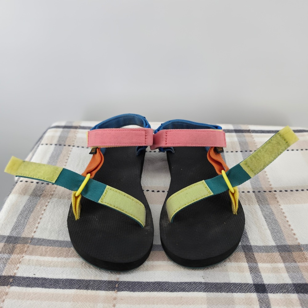 Teva Original Universal Multi Colorblock Sandals Women's Size 6 - Picture 11 of 12